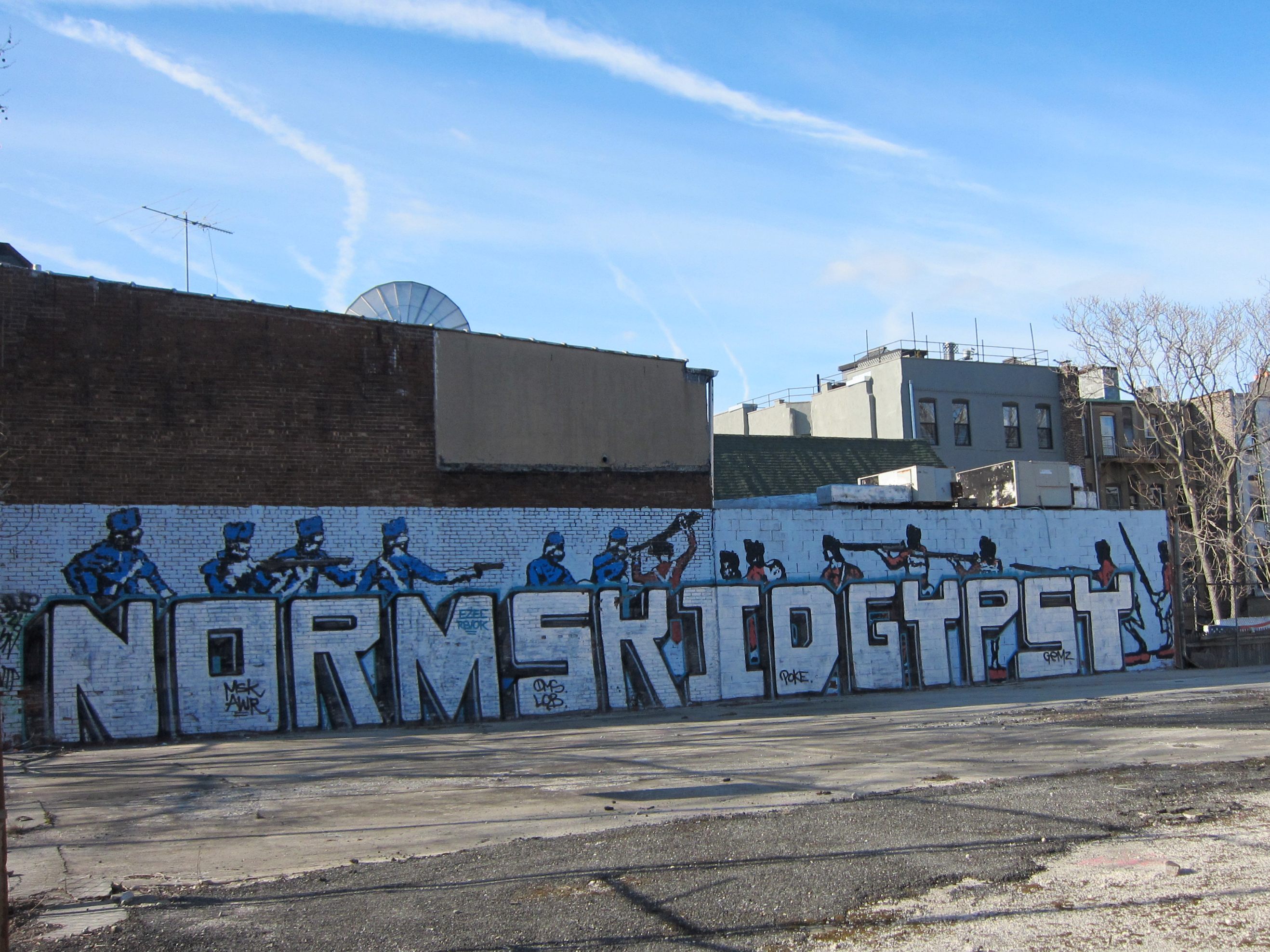 Maryland Regiment mass grave by the Gowanus Canal