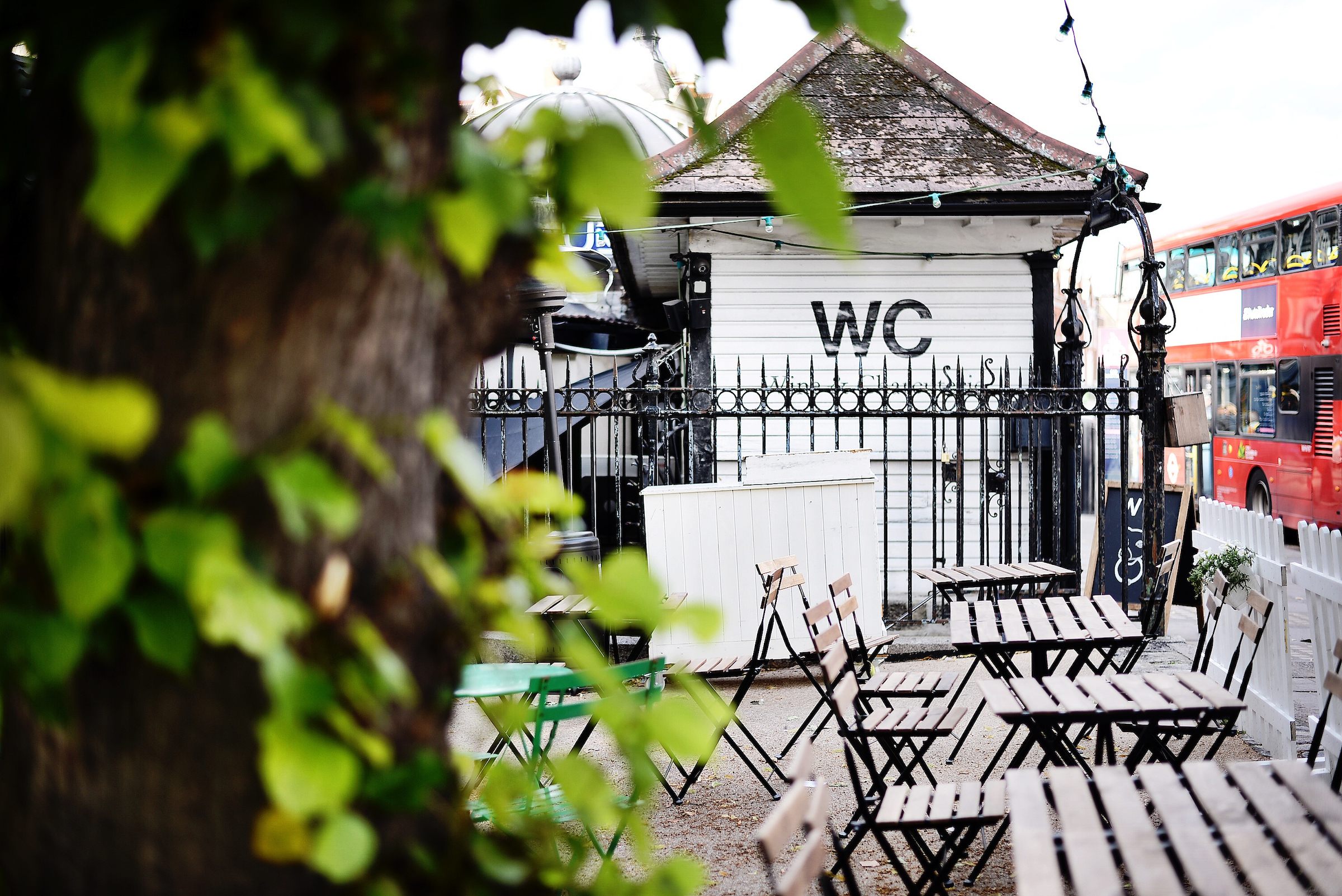 The restaurant WC in Clapham has a pretty self-explanatory name, unless you know it stands for "Wine and Charcuterie."