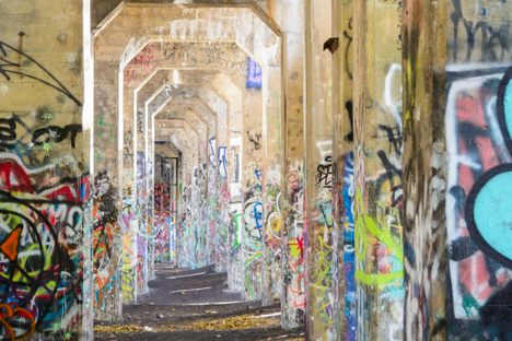 Graffiti Pier.
