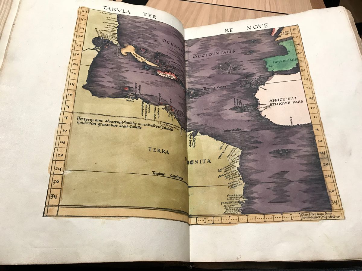Waldseemüller’s 1507 World Map – Washington, D.C. - Atlas Obscura