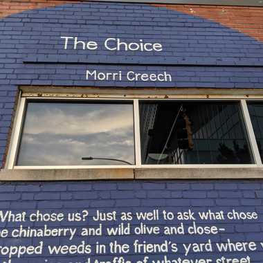 'The Choice' by Morri Creech.