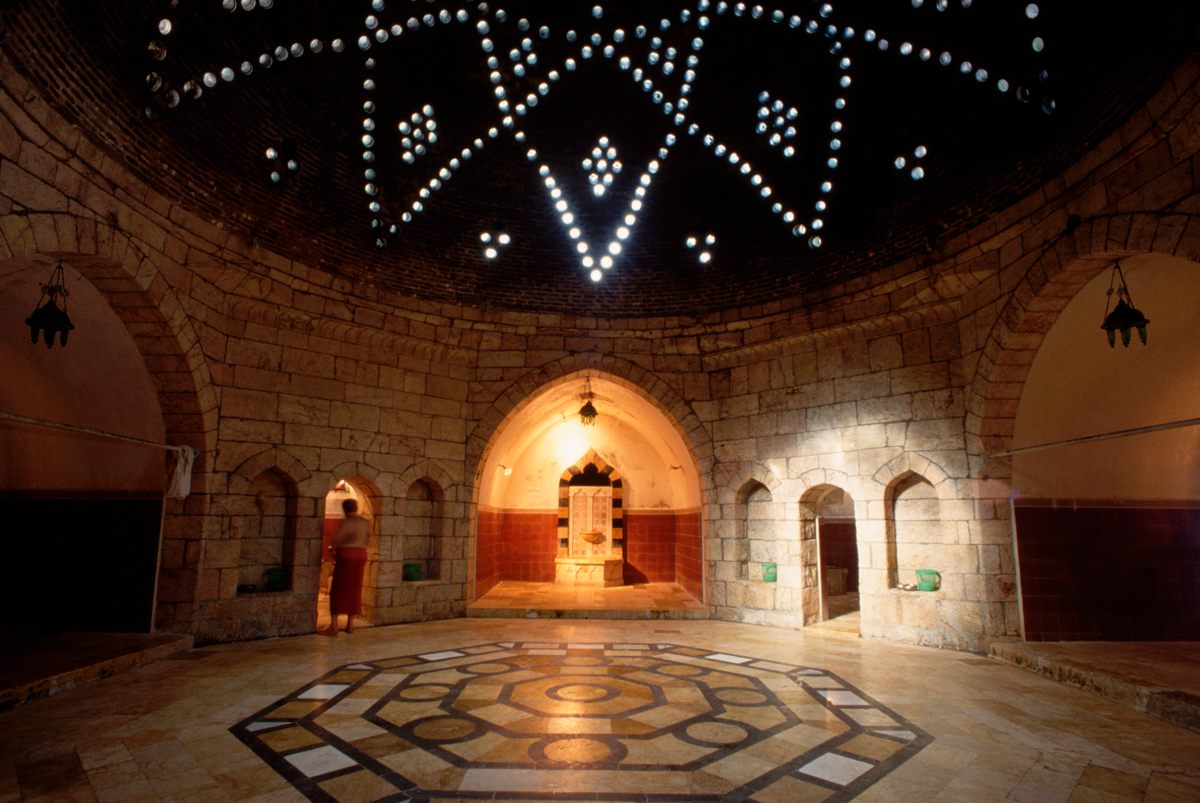 If hammams (aka Turkish baths), like this one in Aleppo, didn't exist, the tradition of fine soaps might not either.