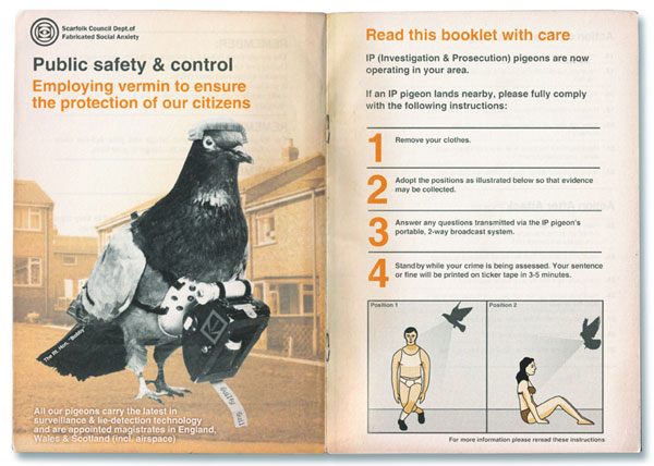 A booklet explaining a new "Investigation and Prosecution Pigeon Campaign."