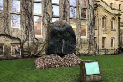 The Ice Age Andesite Boulder.
