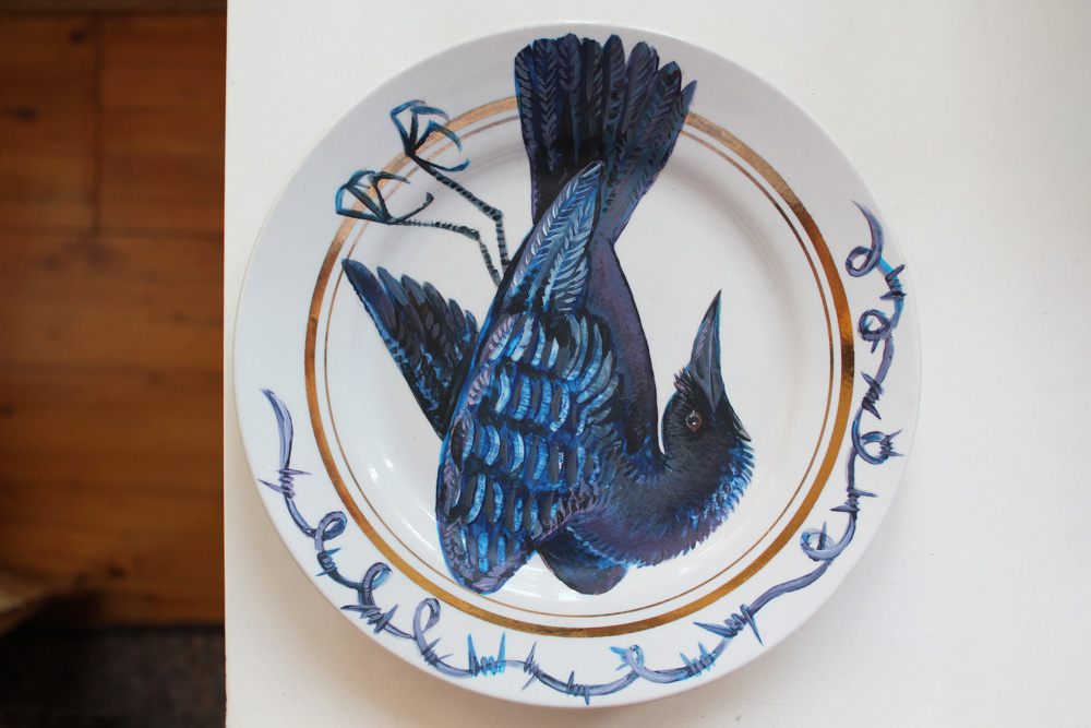Often, crows were cooked with lard or butter.