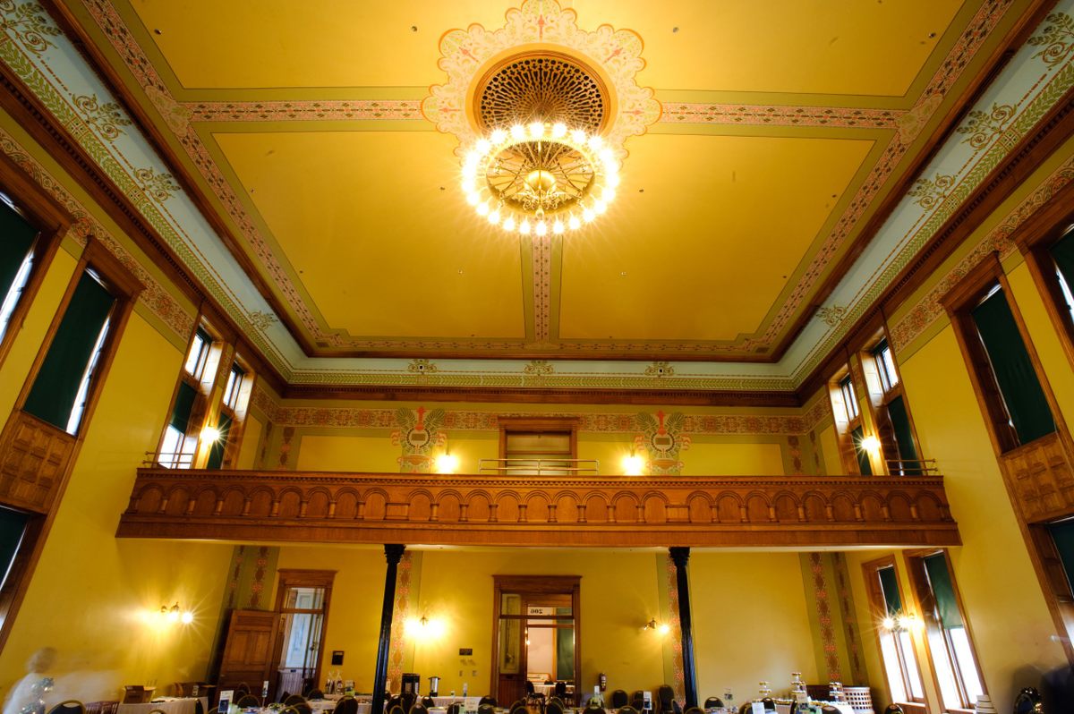 Minnehaha County Courthouse Original Courtroom Sioux Falls South