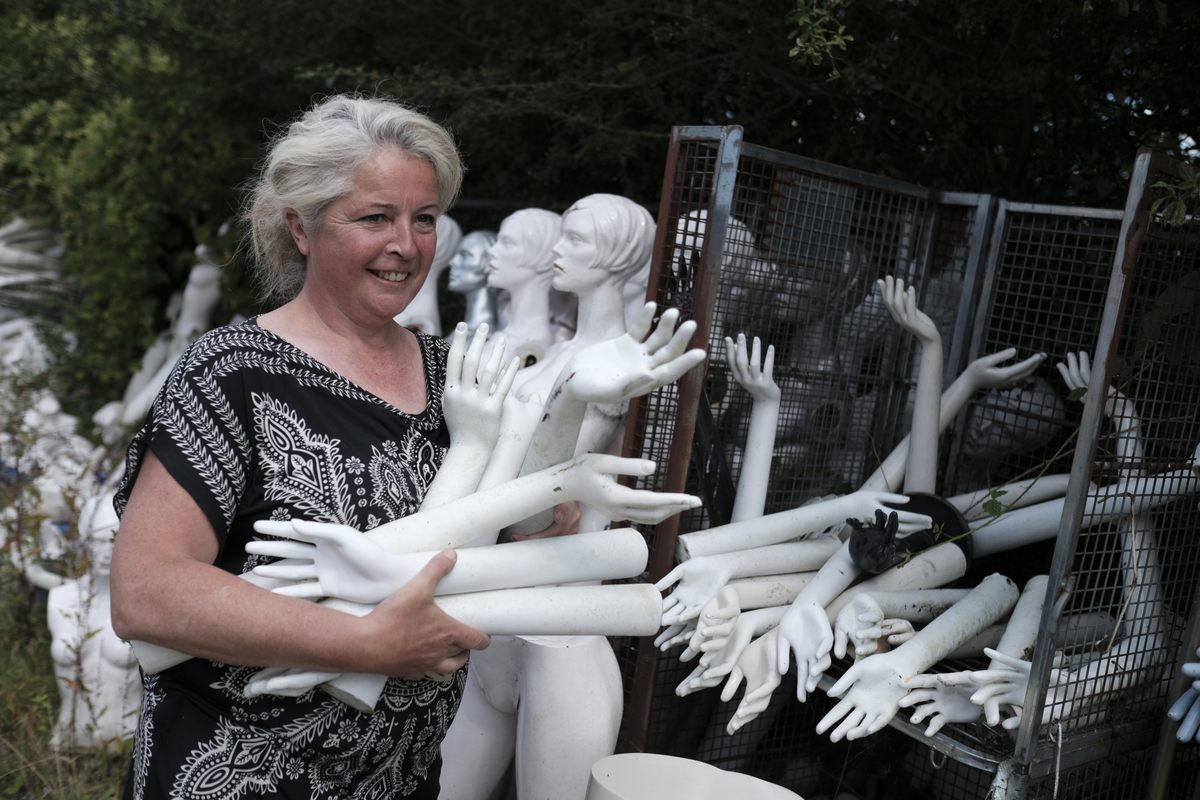 Hands are one of the most popular items in the "Body Part Heist." "I’ve had people just fill up the car with hands," Edwards says. There is now a five-pair limit.