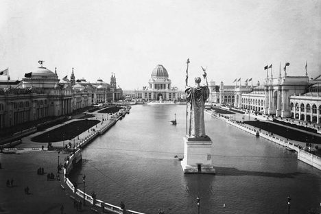 Statue of the Republic in 1893