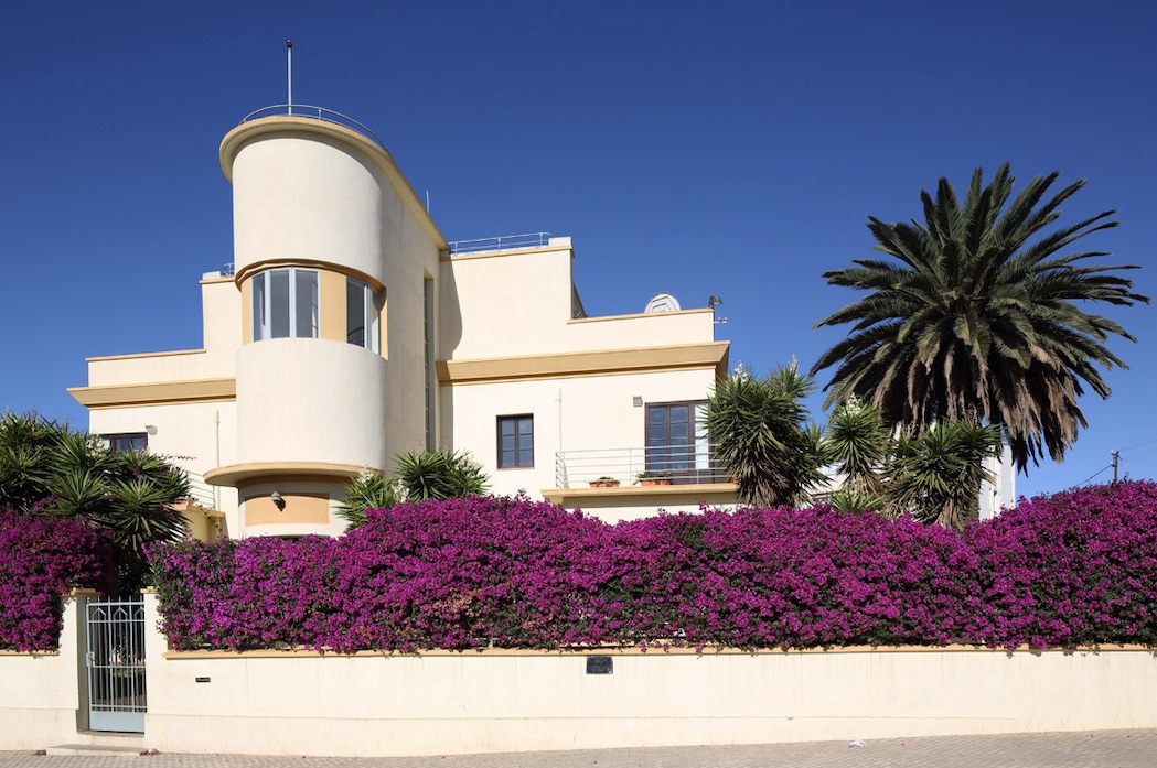 Even the municipal buildings in Asmara have an experimental flair.
