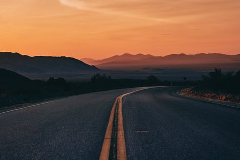 We're riding off into the sunset. 