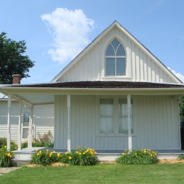 American Gothic House. 