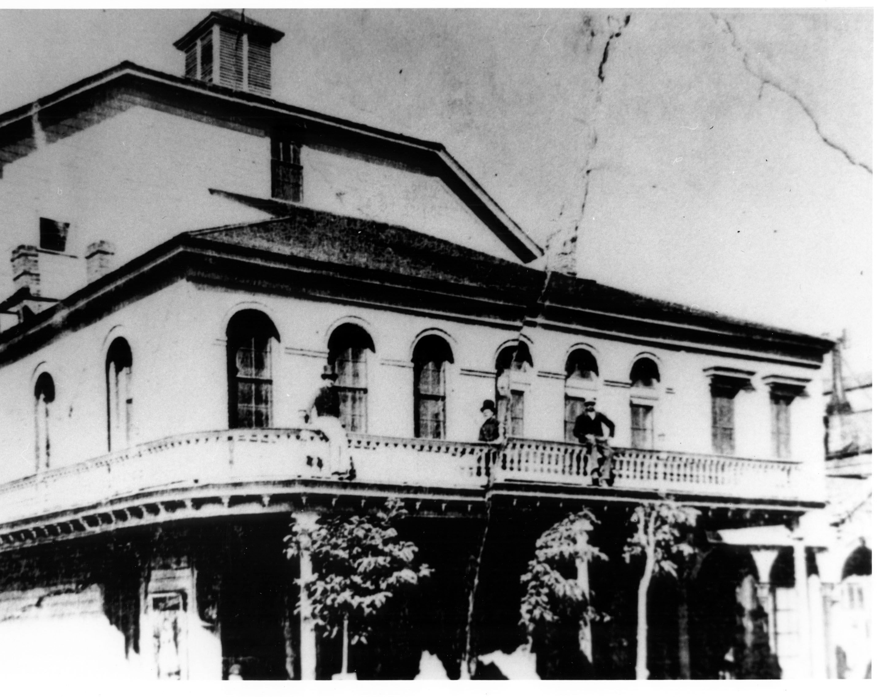 Piper's Opera House (pictured circa 1870s) served as the cultural hub of the region and hosted acts from Houdini to Mark Twain.