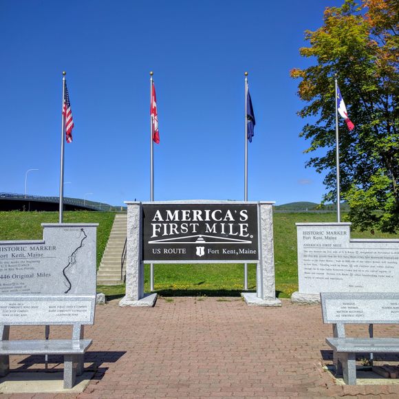America's First Mile – Fort Kent, Maine - Atlas Obscura