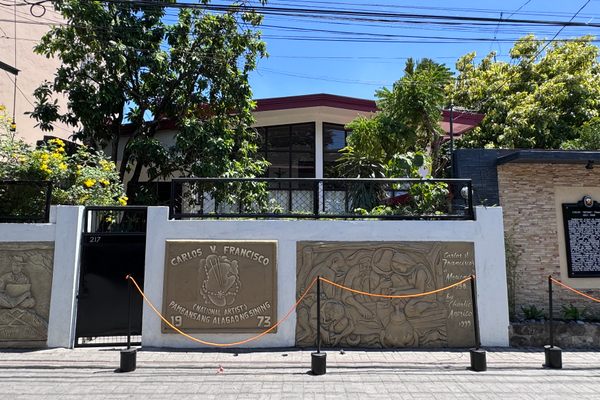 Reliefs on Botong Francisco’s house 