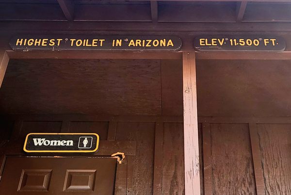 Highest Toilet in Arizona – Atlas Obscura