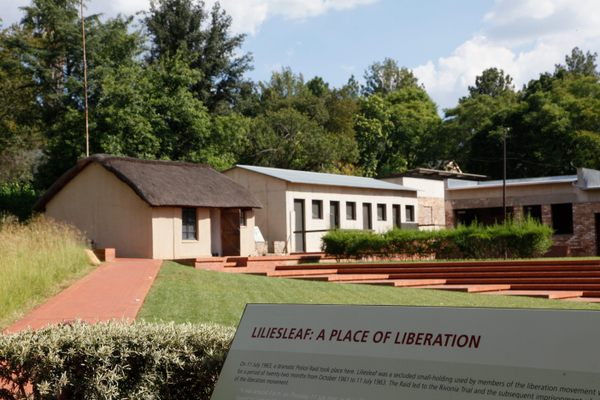 Liliesleaf farm in northern Johannesburg, South Africa.