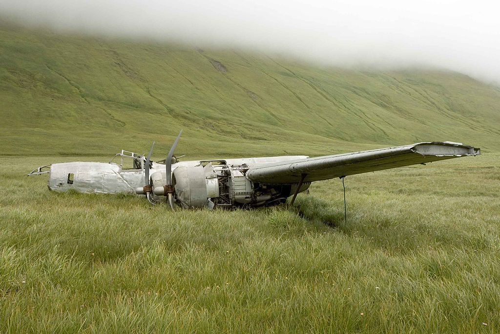 TWA Plane Crash in the Sandia Mountains  On February 19th, 1955, a plane  enroute from Albuquerque to Santa Fe crashed into the Sandia mountains.  Much of the plane remains on the