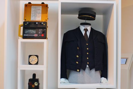 Old driver's uniform.