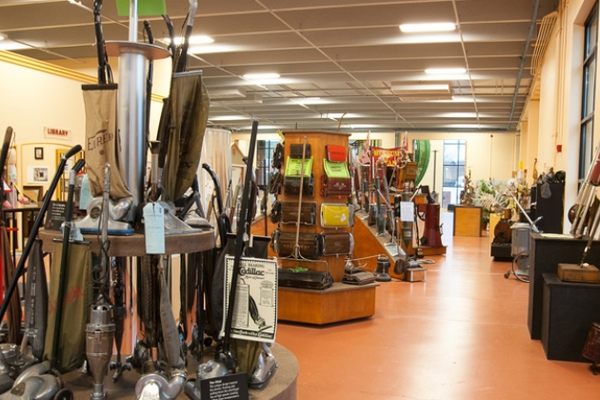 Don Aslett’s antique vacuum collection