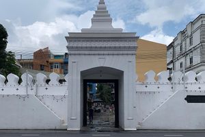 Remnants of the Rattanakosin Walls in Bangkok, Thailand
