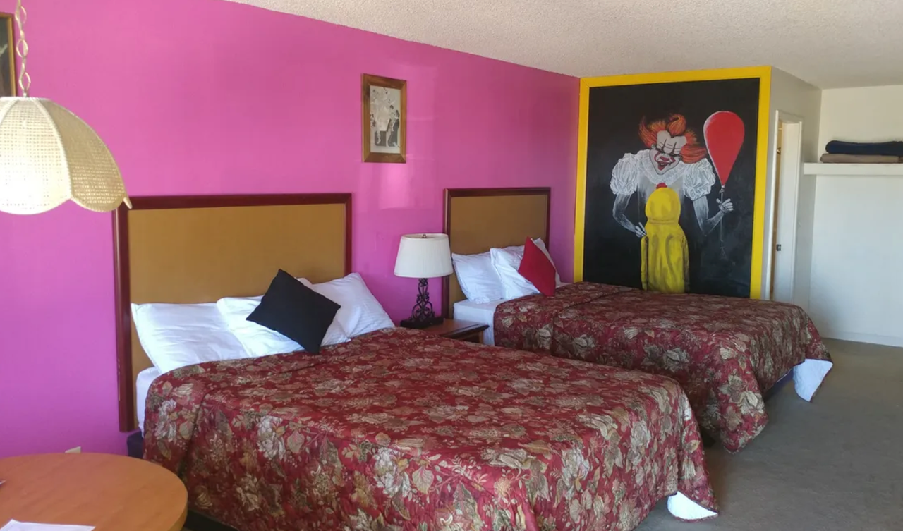 The Clown Motel’s “IT” room. 