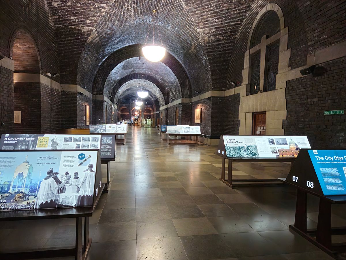Pyramid Crypt Liverpool Luytens’ Crypt in Liverpool