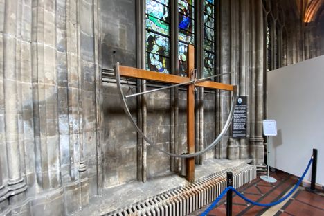 The St Mary Redcliffe Chaotic Pendulum 