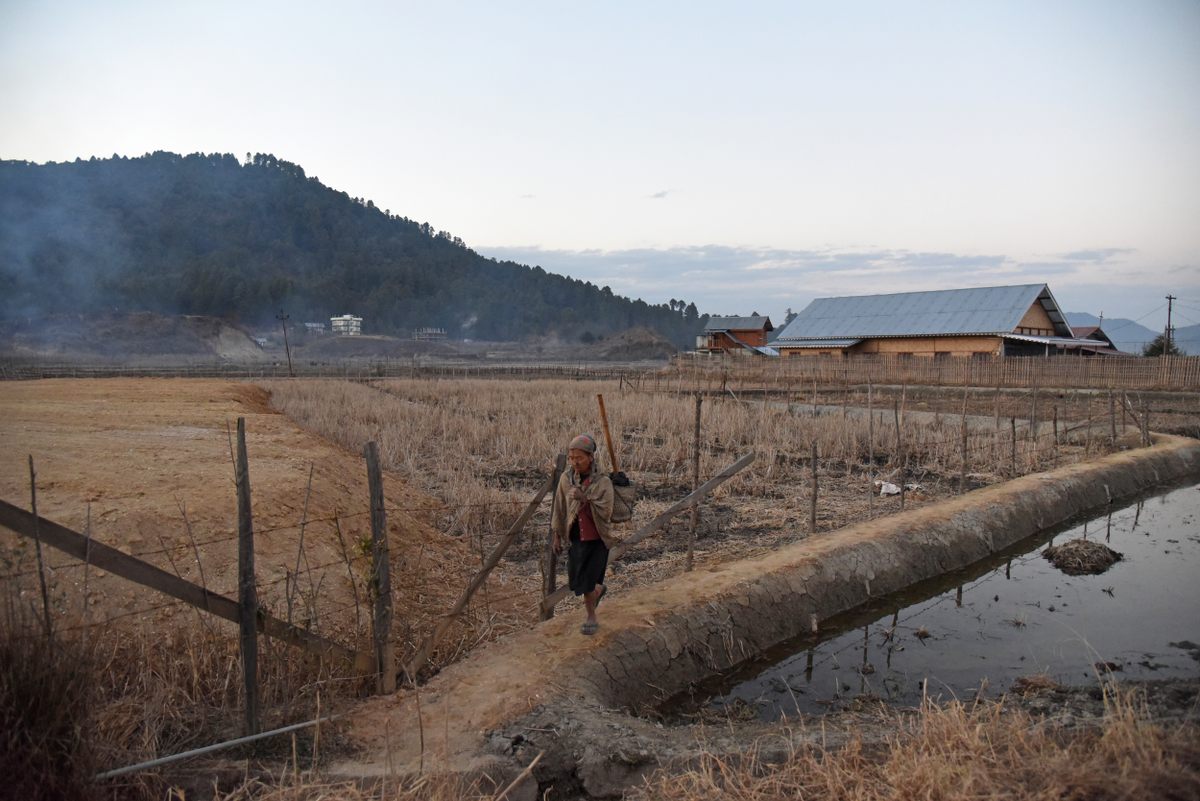 The Apatani are a tribal group of people living in the Ziro Valley in the Lower Subansiri district of Arunachal Pradesh, India.