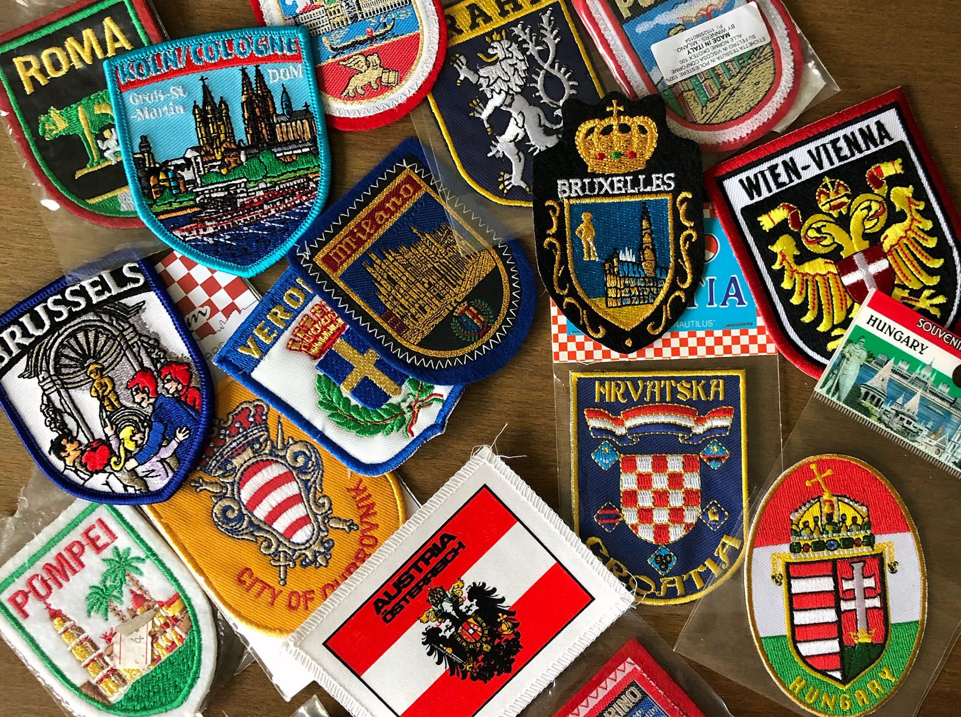 Collecting Souvenir Patches and Badges around the World - Souvenir Finder