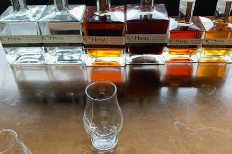 A tasting of various rums.