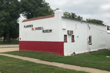  The museum is tucked away in a nondescript, converted gas station.