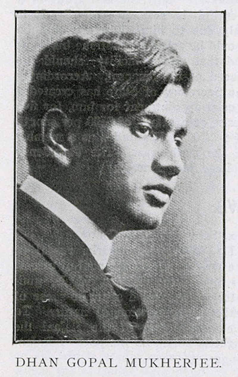 Portrait of Dhan Gopal Mukerji, 1916.