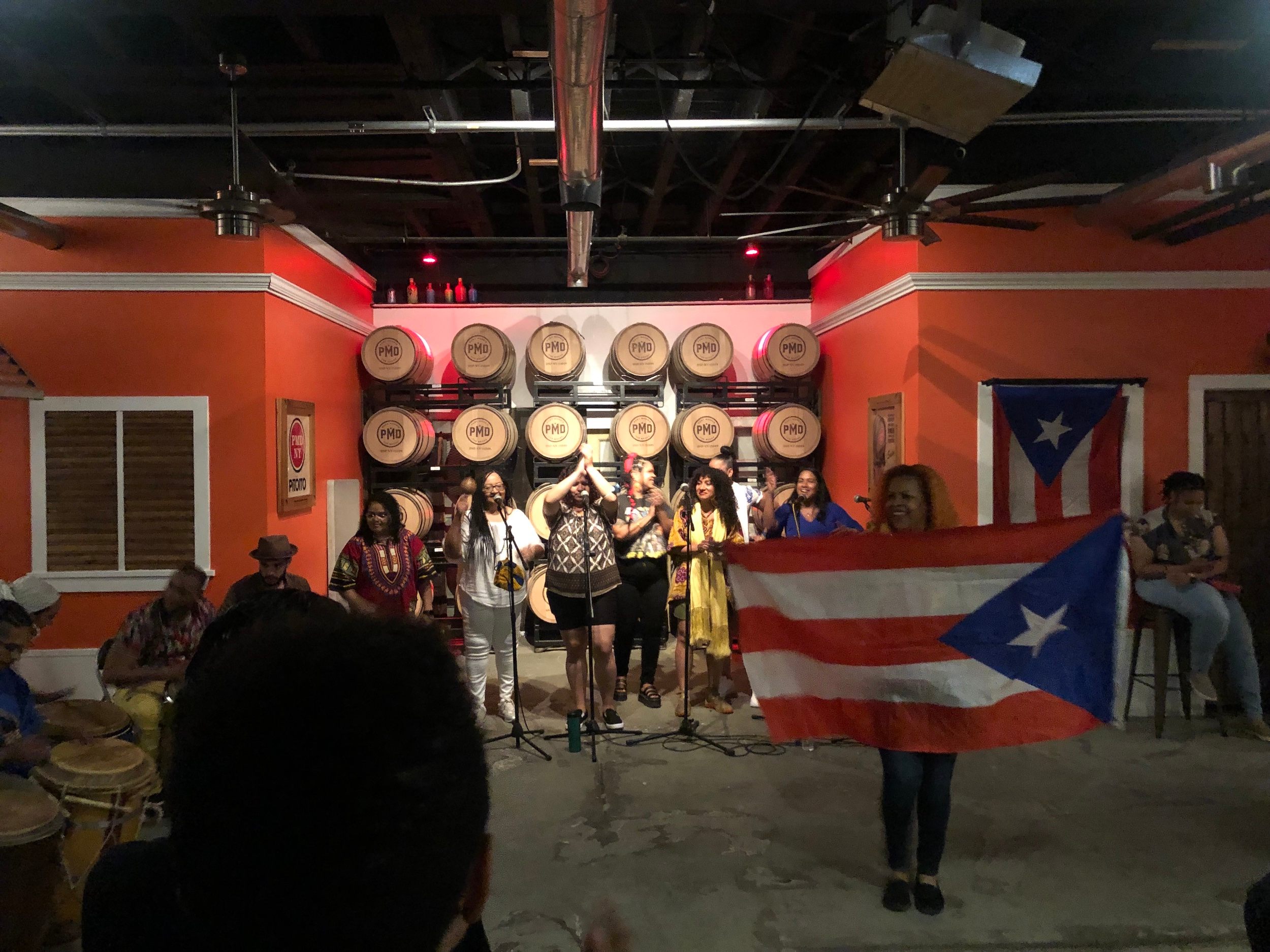 Performances are a draw at the Port Morris Distillery.