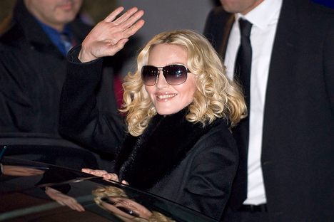 Madonna, who has been known to adopt a British accent. 