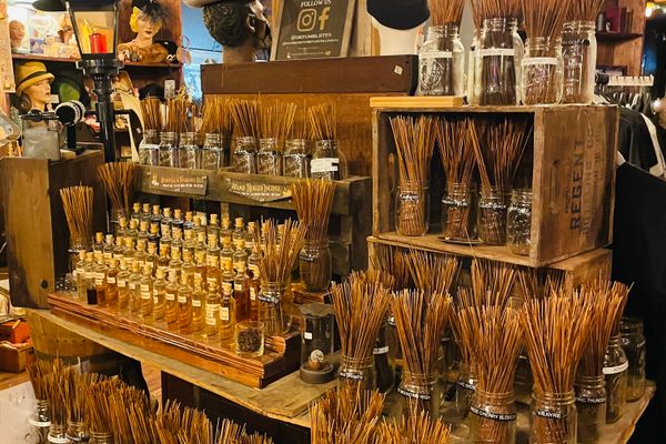 Extensive collection of incense 