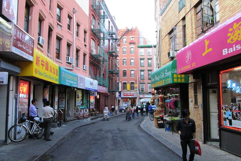 Sidewalk Shopping ~ Chinatown, NYC