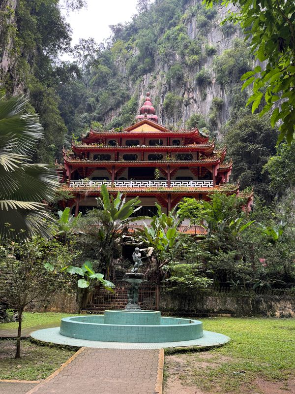 Tasik Cermin (Mirror Lake) Geopark in Ipoh, Malaysia