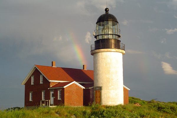 Seguin Light Station, the highest off of Maine’s coast, was established in 1795. 