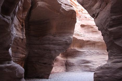 Inside the Red Canyon.