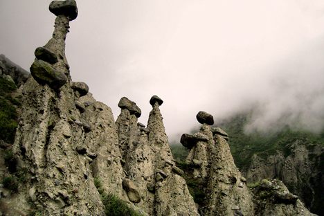 Mushroom Stones of the Altai