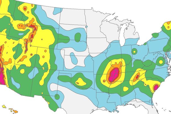 Is your state in danger of an earthquake? Well, yes.