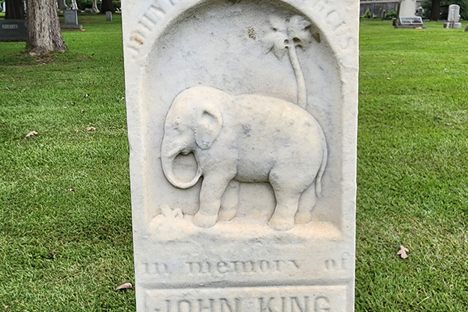 Grave of John King