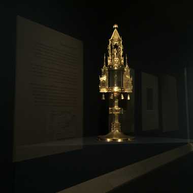 This relic supposedly holds John the Baptist's finger. 