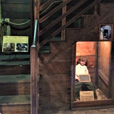 An 18th century detention hall.