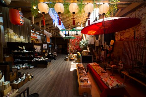 The hidden Japanese Cultural Village's interior. All photos by Foster Snell. 
