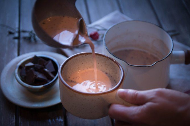 Marissa Nicosia's recreation of an early hot chocolate recipe.