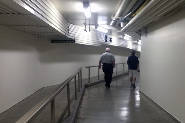 The tunnels all look slightly differiently