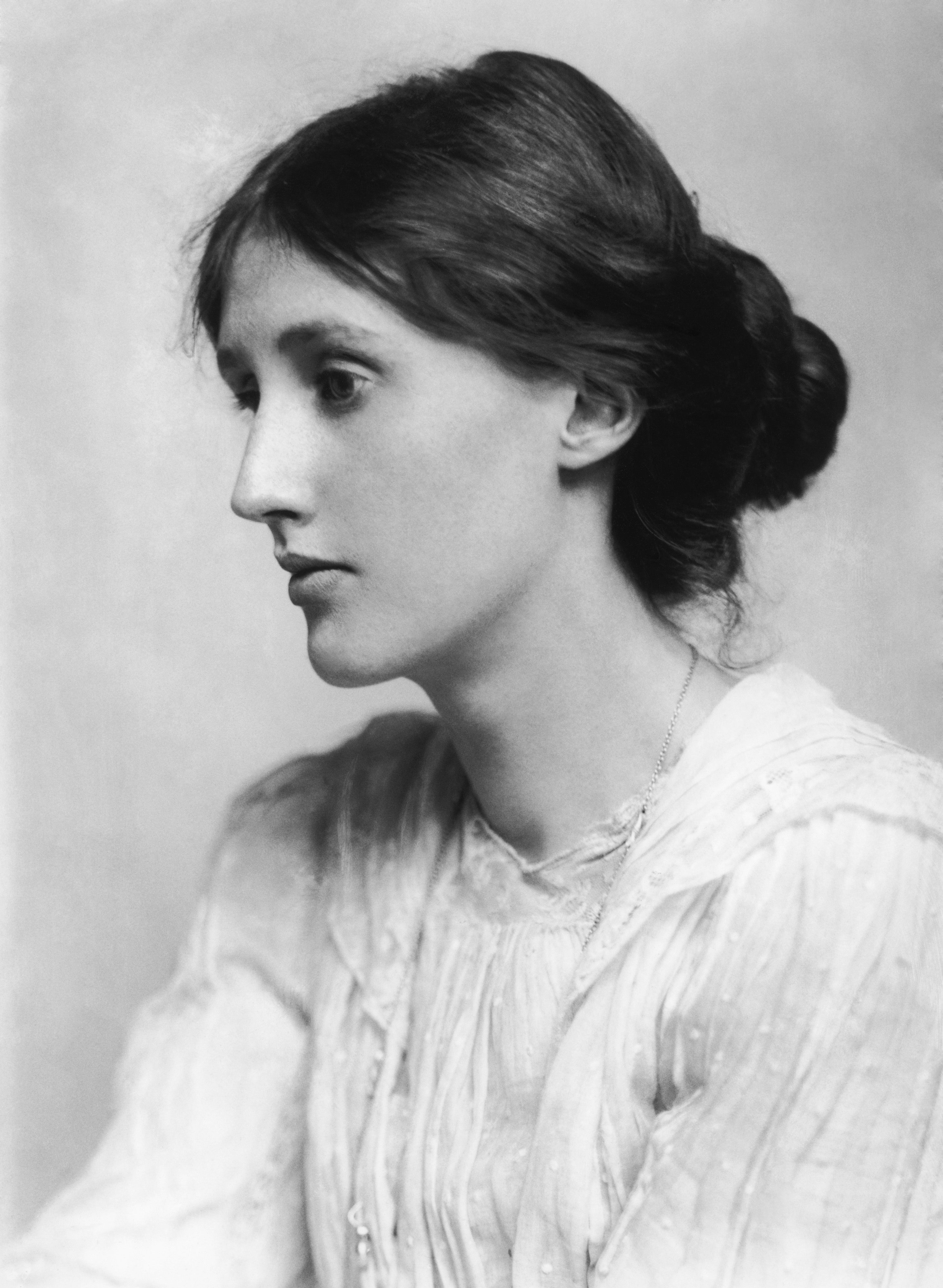 Woolf as a young woman in 1902, shortly before the death of her father.