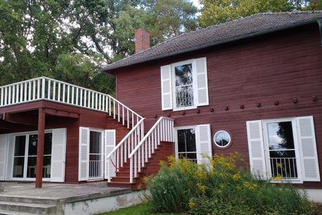 Einstein's summer house in Caputh.