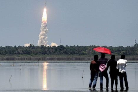 India to Break a Record by Sending 22 Satellites Into Space on a Single Rocket